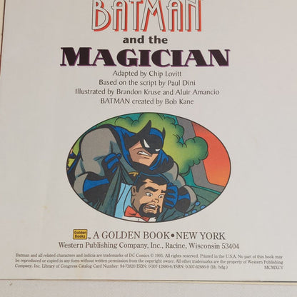Golden Look-Look Books Batman and the Magician