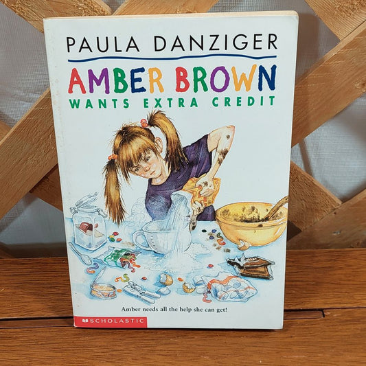 Amber Brown Wants Extra Credit by Paula Danziger Paperback Book
