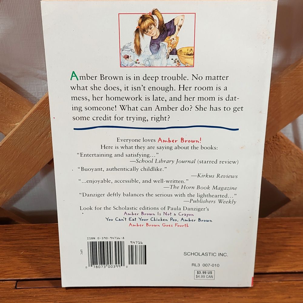 Amber Brown Wants Extra Credit by Paula Danziger Paperback Book