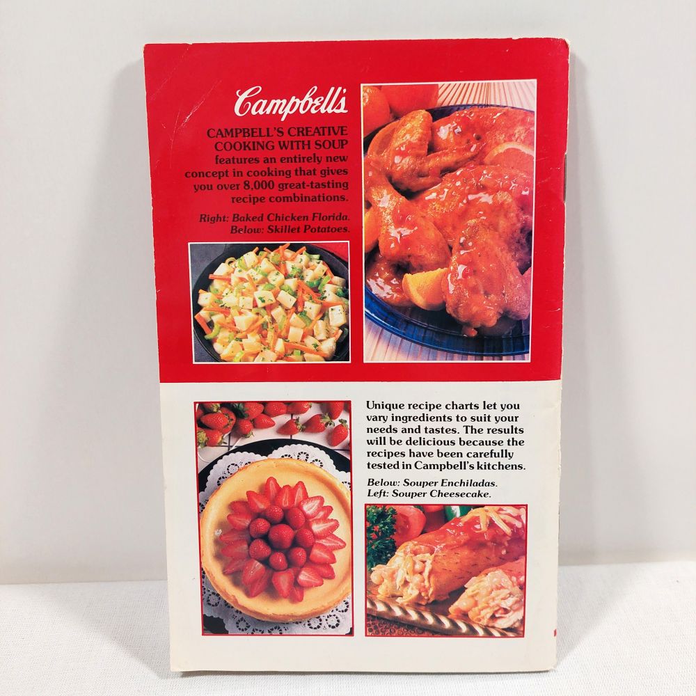 Campbell's Creative Cooking with Soup 8,000 Recipes Cookbook