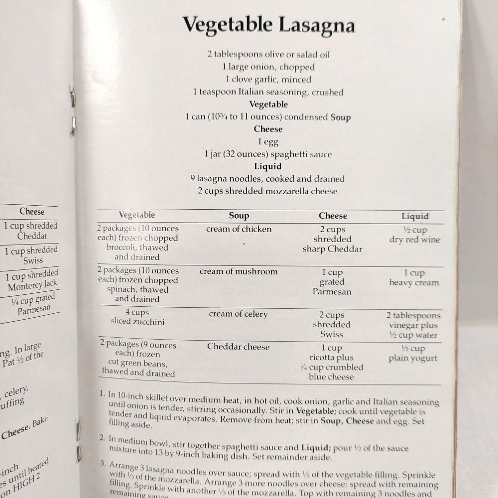 Campbell's Creative Cooking with Soup 8,000 Recipes Cookbook