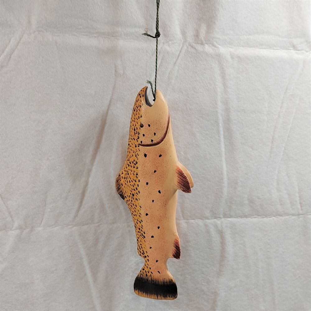 Wooden Fish Figurine