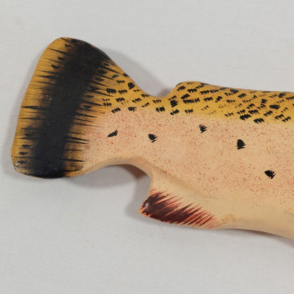 Wooden Fish Figurine