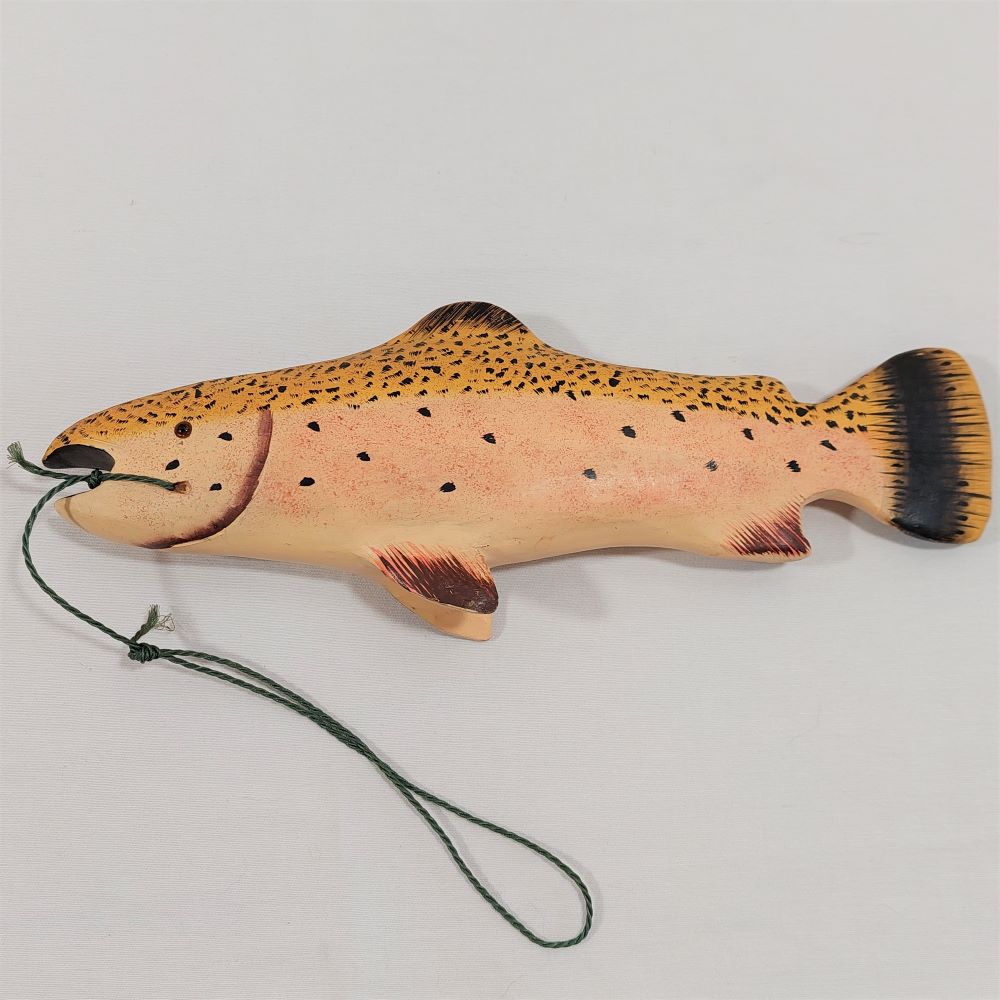 Wooden Fish Figurine