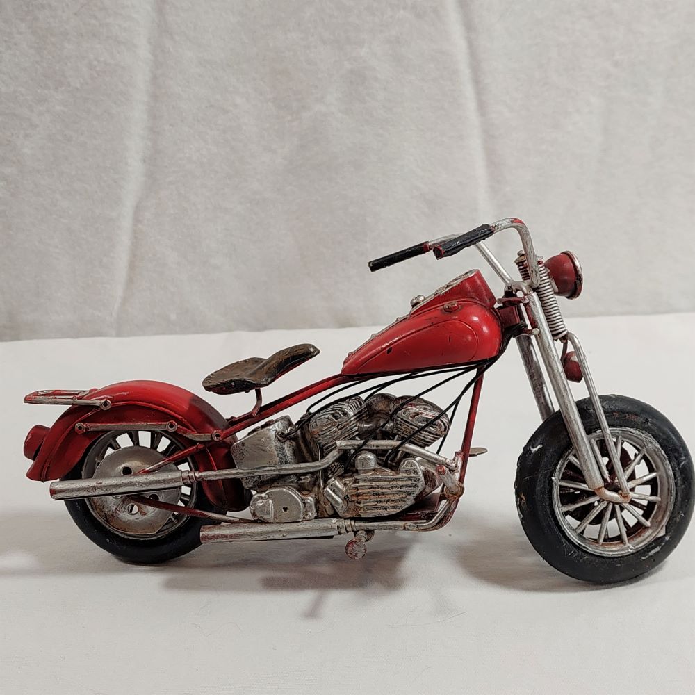 Decorative Motorcycle Figurine