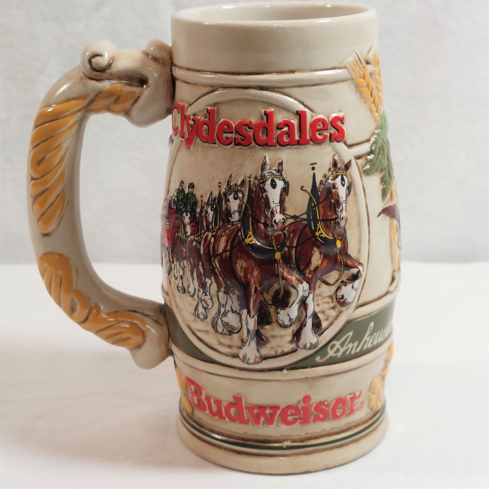 Budweiser Clydesdale Mugs Set of 2