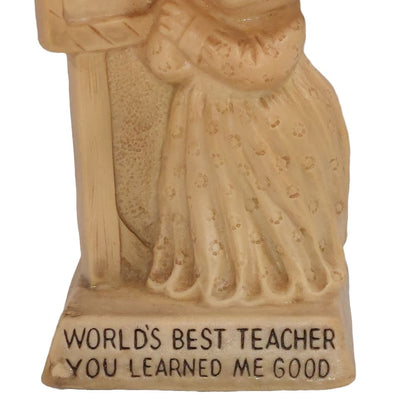 R&W Berries Co. World's Best Teacher Figurine