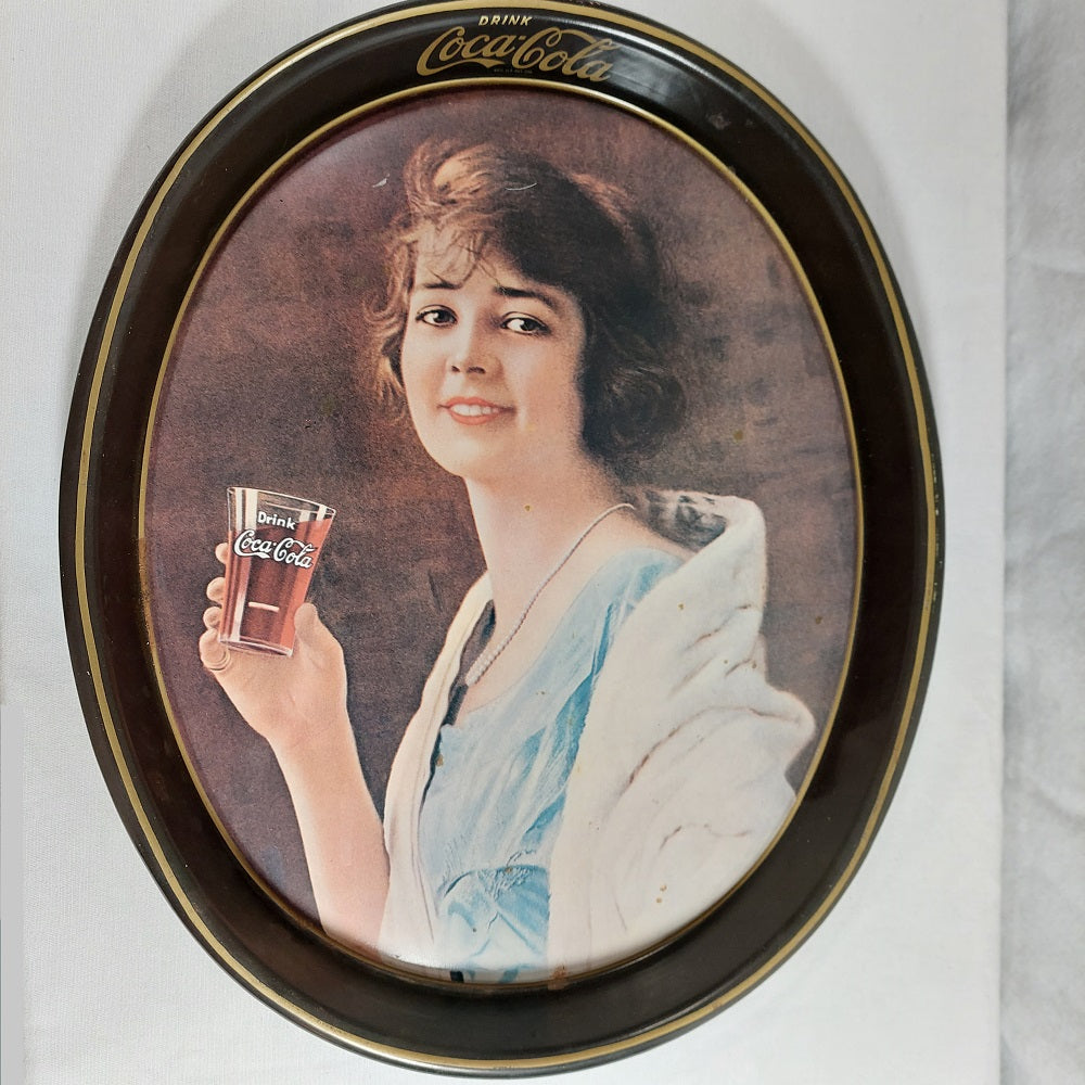 Coca-Cola Serving Tray Flapper Girl