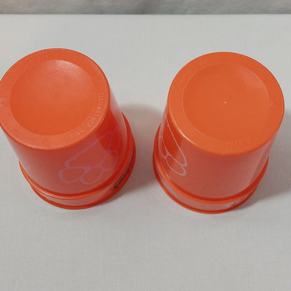 Pair of Orange Stadium Cups Clemson Tigers