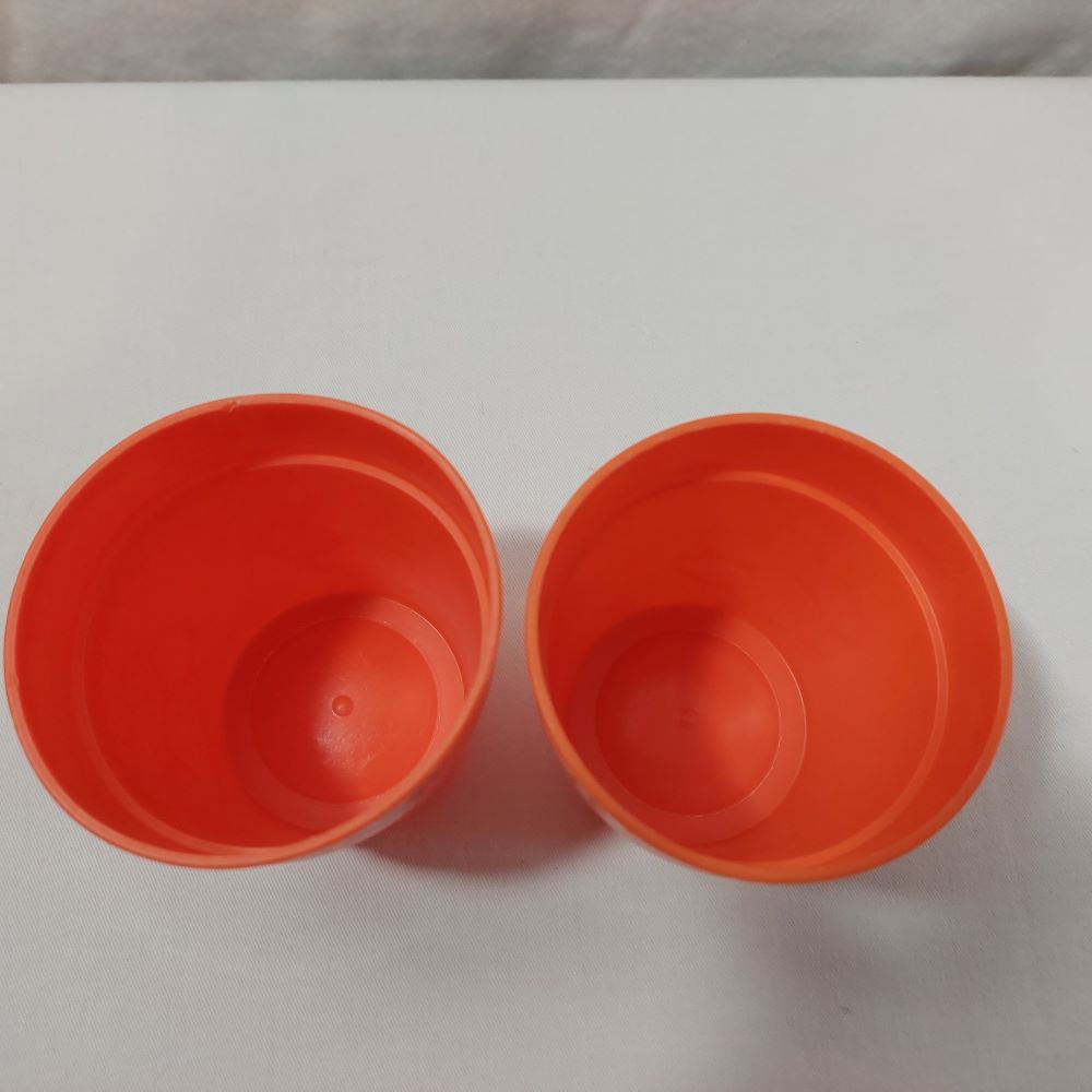 Pair of Orange Stadium Cups Clemson Tigers