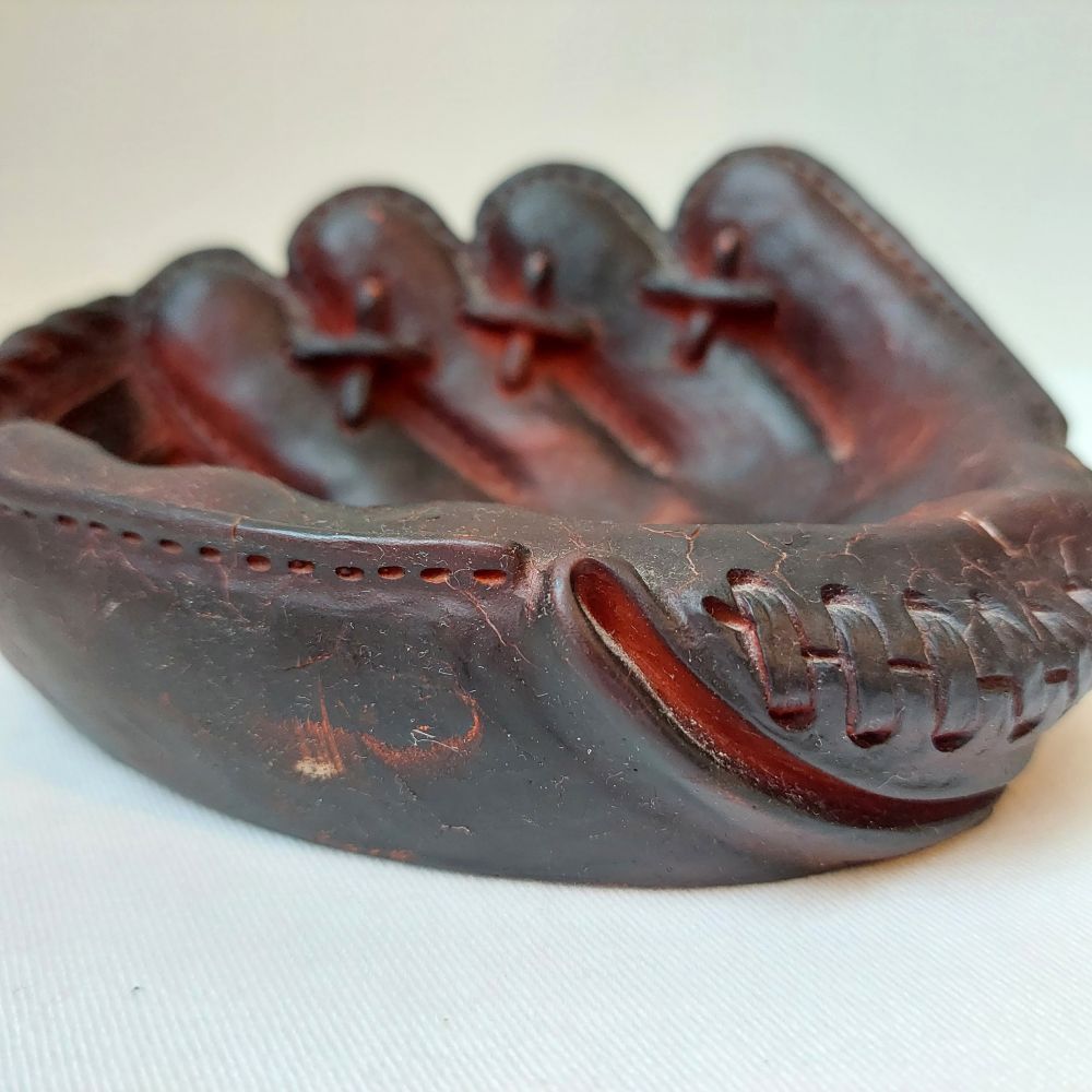 Baseball Glove Trinket Dish