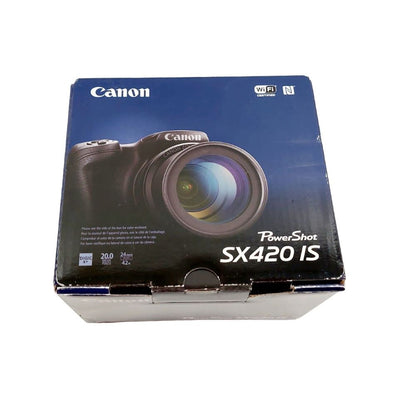 Canon Powershot SX420 IS 20.00 MP 42x Optical Zoom Digital Camera Black