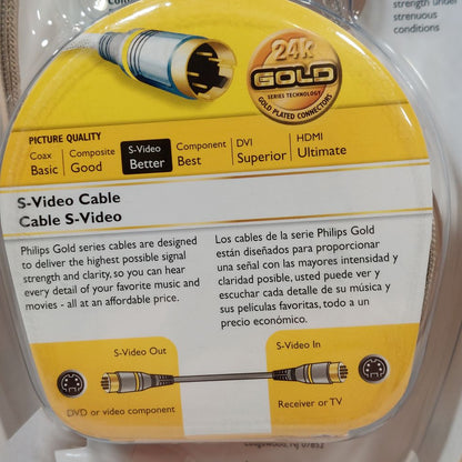 Philips Cable S-Video Gold