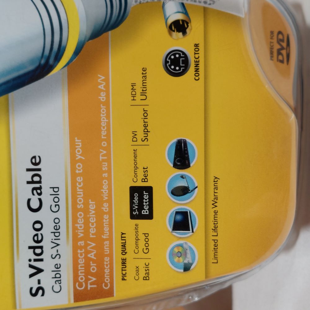 Philips Cable S-Video Gold