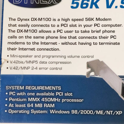 DYNEX Data/Fax/Voice Modem