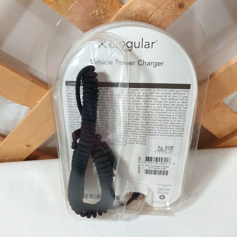 Cingular Vehicle Power Charger for Motorola Handsets C350g V220 V180