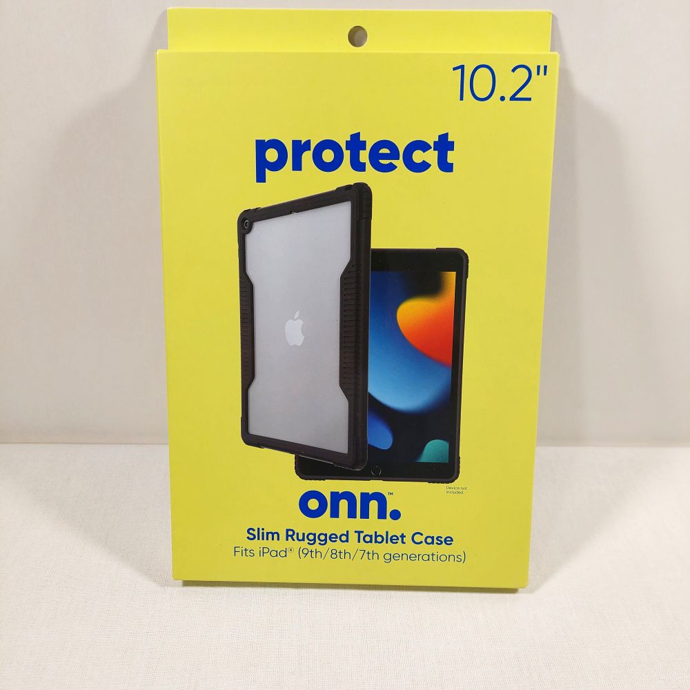 Protect Onn. Slim Rugged Tablet Case 10.2" 9th/8th/7th Generation Models