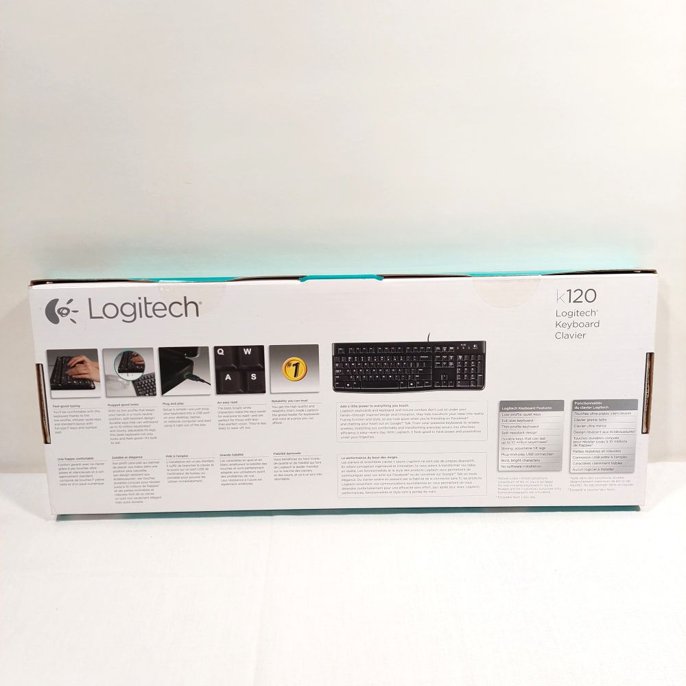 Logitech K120 Computer Keyboard Clavier