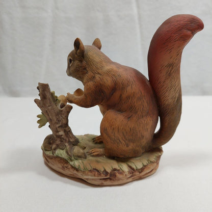 Lefton Squirrel with Acorn Figurine