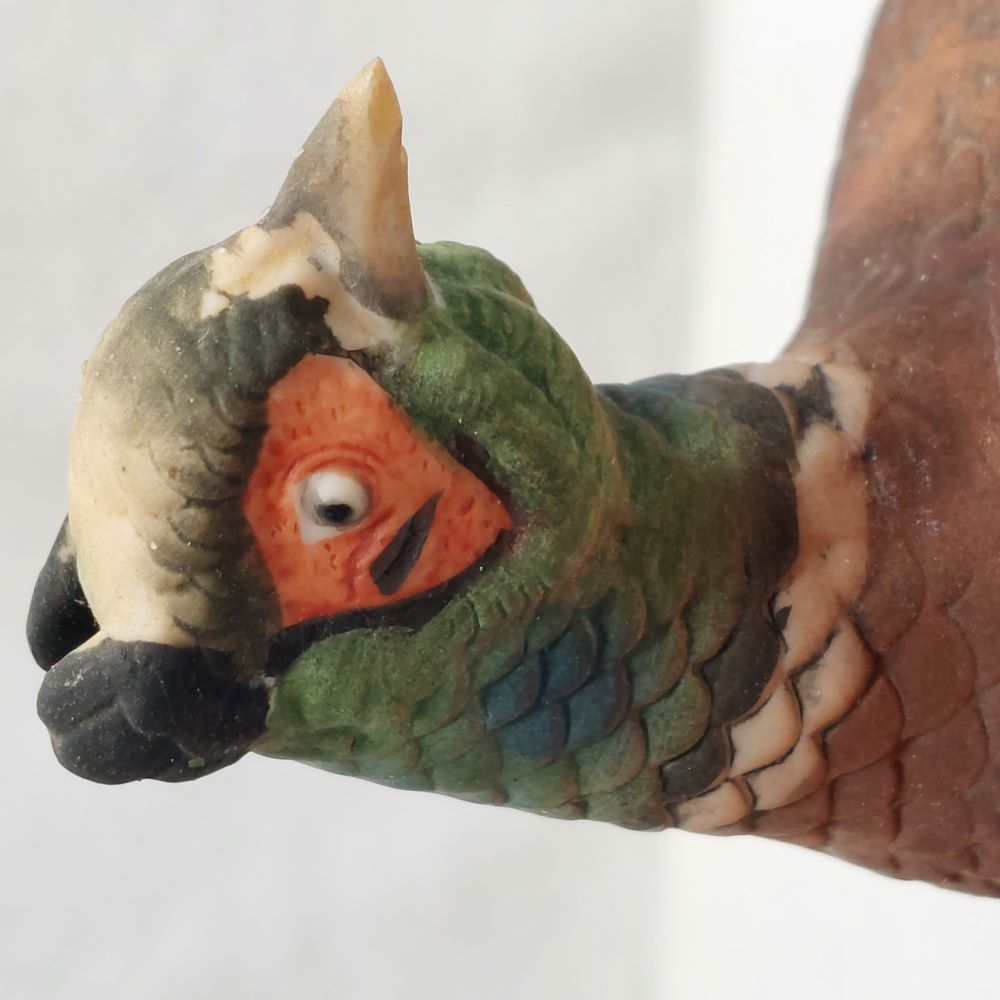 Lefton China Ring-Necked Pheasant Figurine