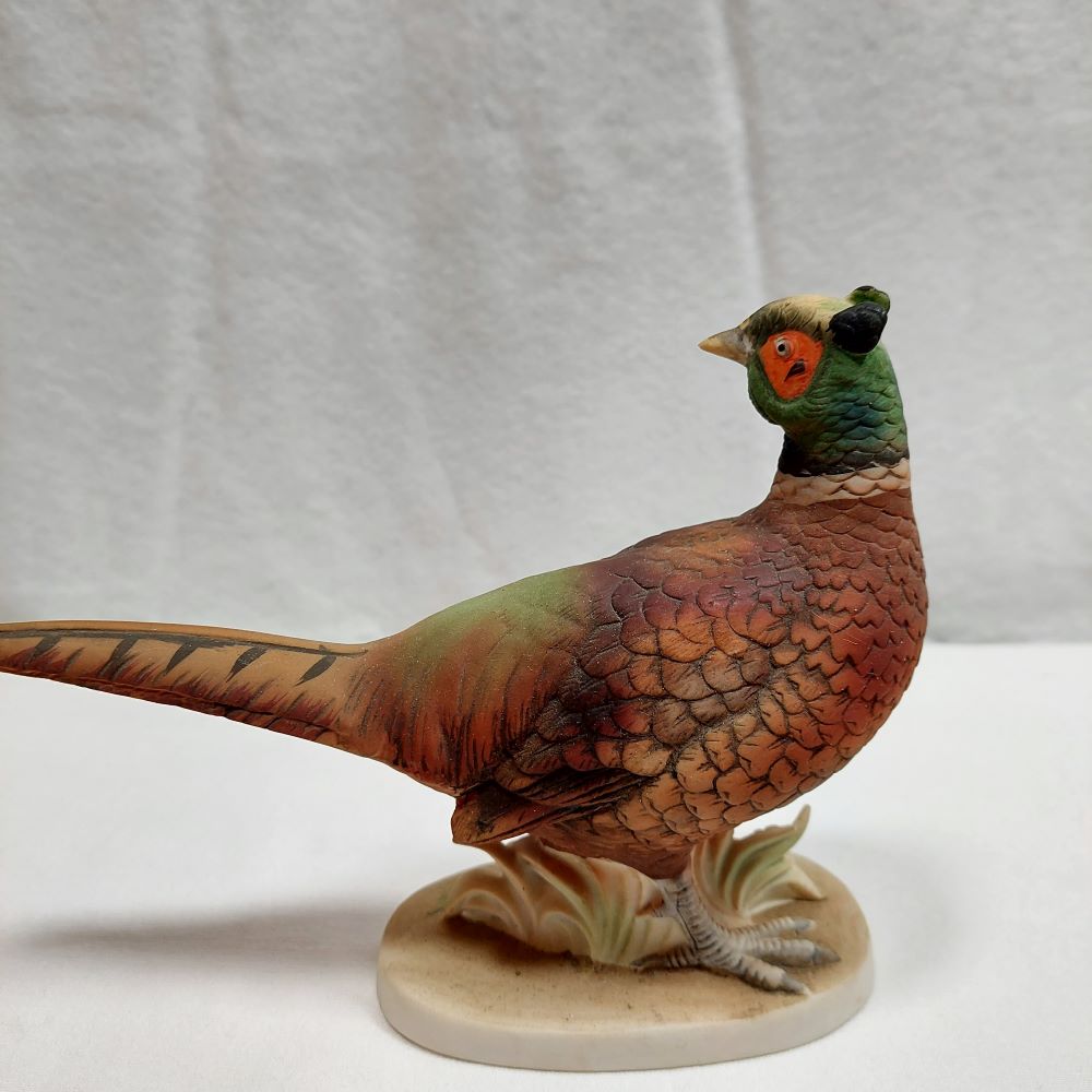 Lefton China Ring-Necked Pheasant Figurine