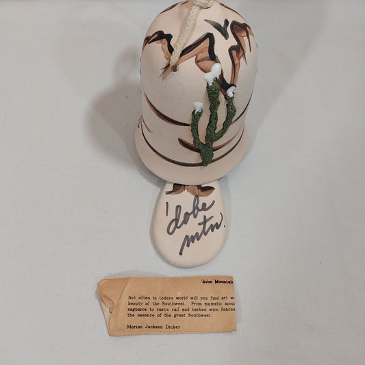'dobe Mountain Pottery Decorative Pottery Bell