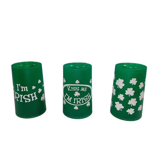 Novelty Freezer Mugs Set of 3 St. Patrick's Day