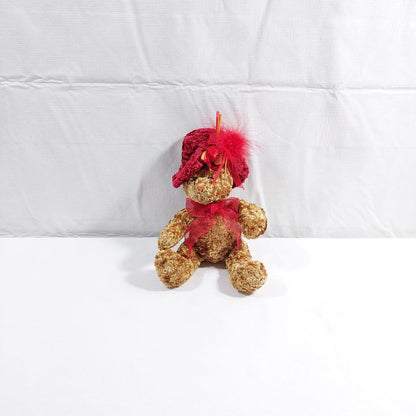 Dan Dee Collector's Choice Teddy Bear with Fancy Red Hat