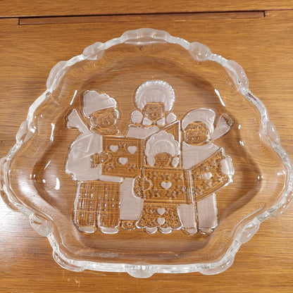 Mikasa Carolers Sweet Dish 8-1/4"