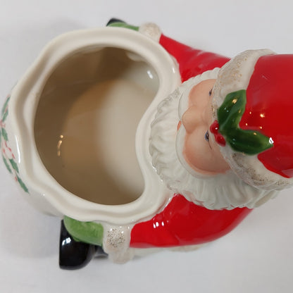 Lenox American by Design Holiday Santa Covered Candy Dish