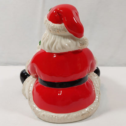 Lenox American by Design Holiday Santa Covered Candy Dish