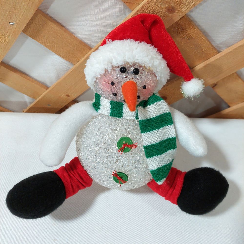 Dennis East International 7" Santa Snowman Decor