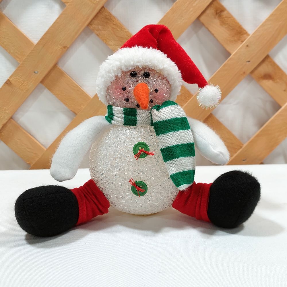 Dennis East International 7" Santa Snowman Decor