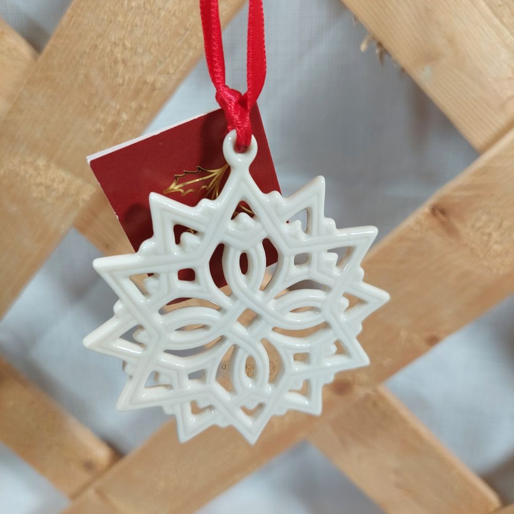 Lenox Snowflake Ornament