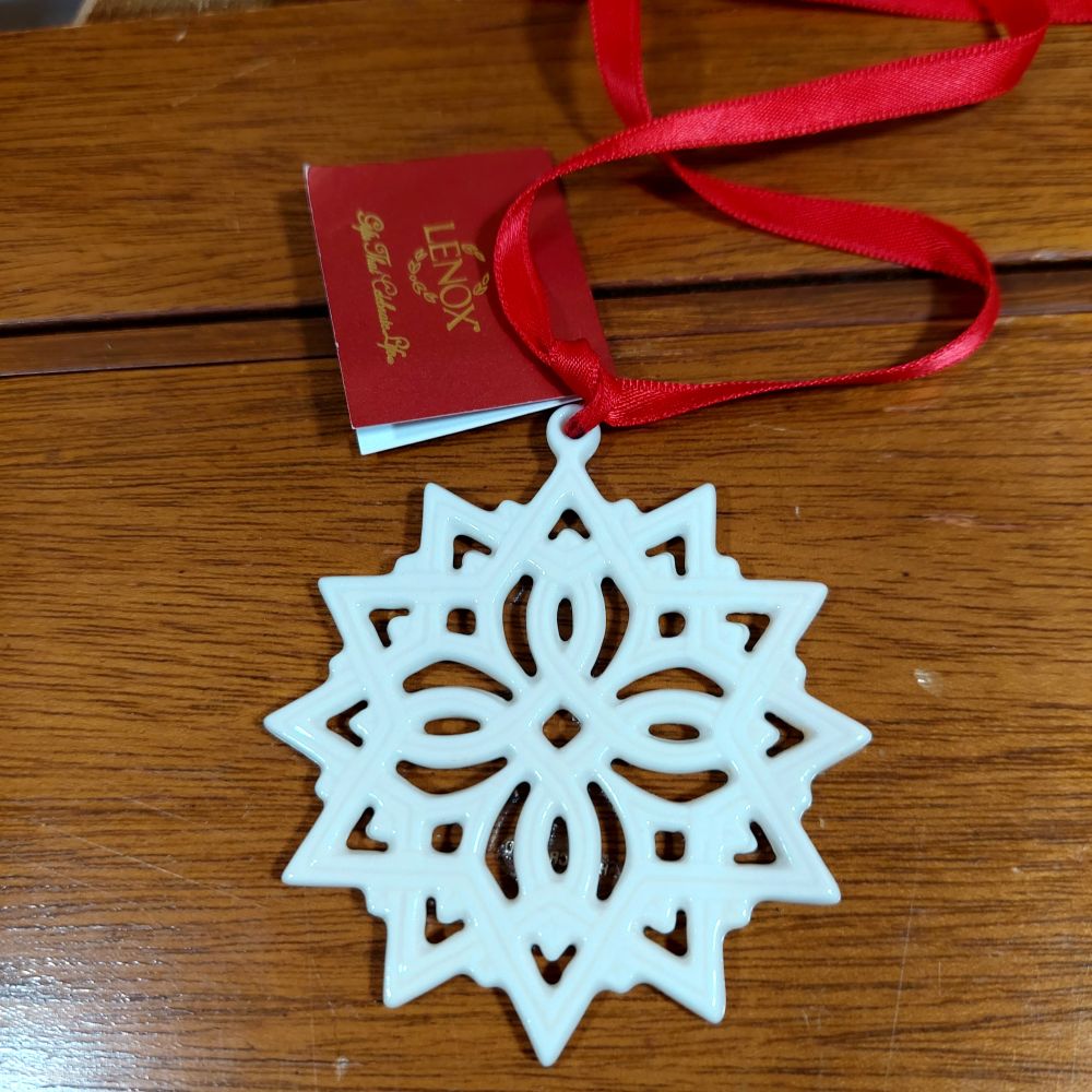Lenox Snowflake Ornament