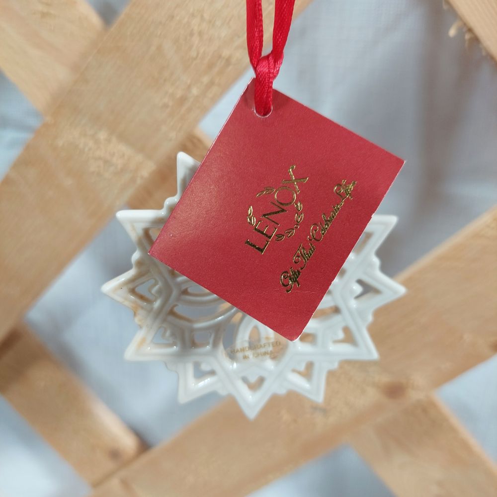 Lenox Snowflake Ornament