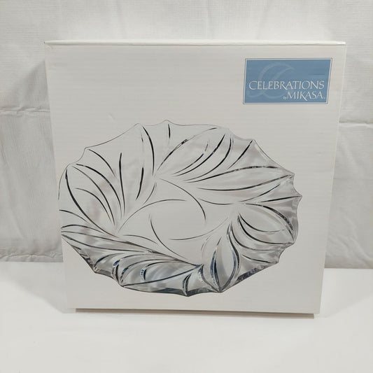 Celebrations by Mikasa Wind Song Collection Round Platter 14 Inches