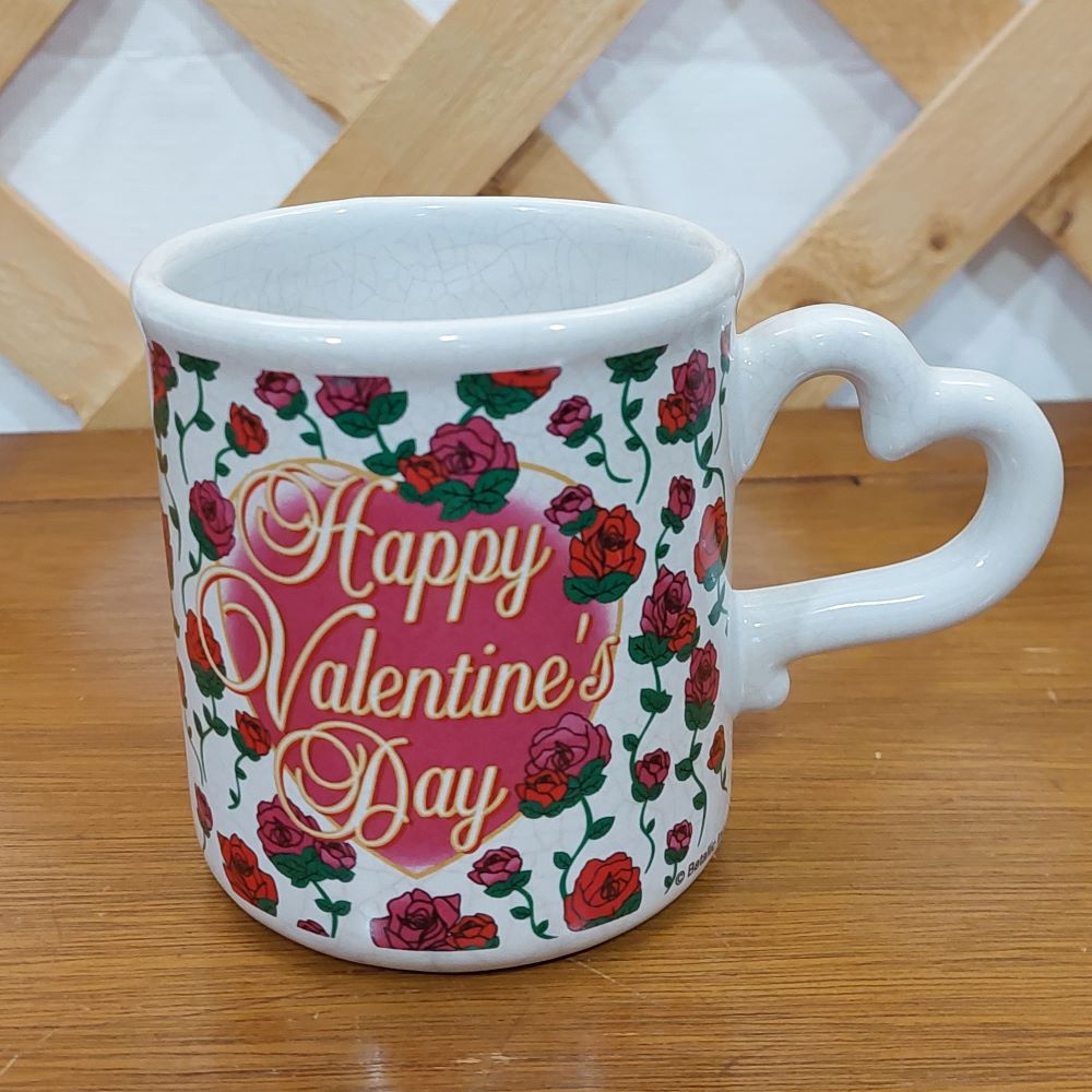 Happy Valentine's Day Heart Coffee Mug