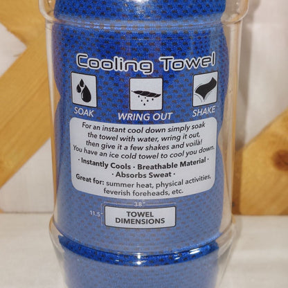 True Gear Blue Cooling Towel