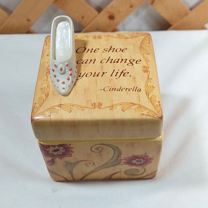 Kirkland's Sentiment Decorative Porcelain Box
