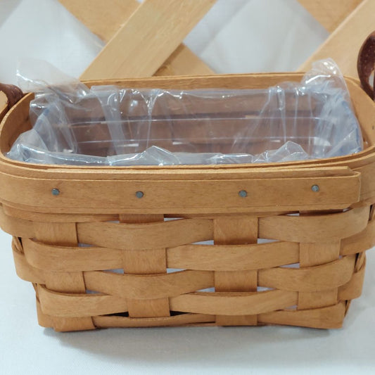 Longaberger Tea Basket with Protector Insert