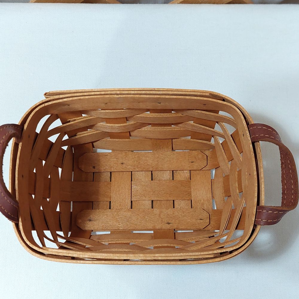 Longaberger Tea Basket with Protector Insert