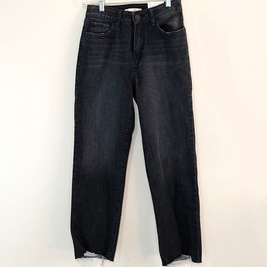 SO Jeans Distressed High Rise Straight 5/27W