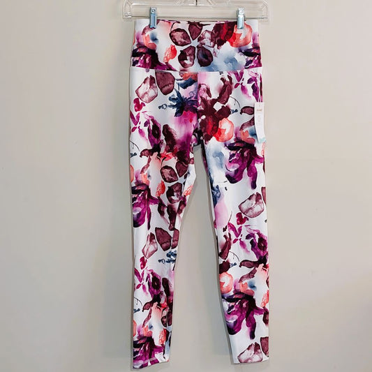 Balance Collection Floral Leggings Women's Size M