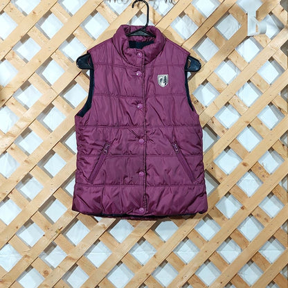 American Eagle Outfitters Purple Puffer Vest Women's Size M/M