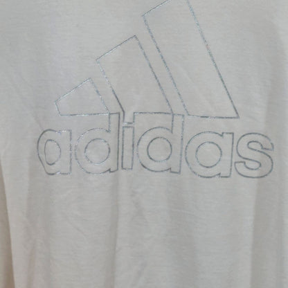 Adidas Loose Fit Long Sleeve Hooded T-Shirt Women's Size Medium