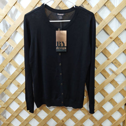 BY Design Black Cardigan Sweater Women's Size M