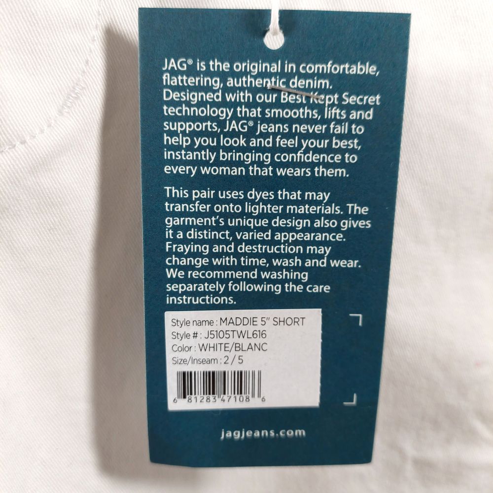 JAG Mid Rise Shorts Maddie 5"