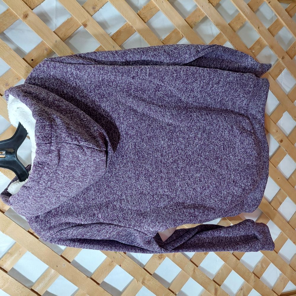 Starting Point Furlining Fleece Sherpa Full Zip Hoodie