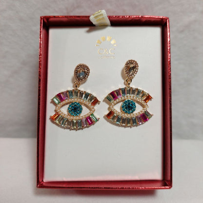 The Eye Earrings Fashion Jewelry C&C California